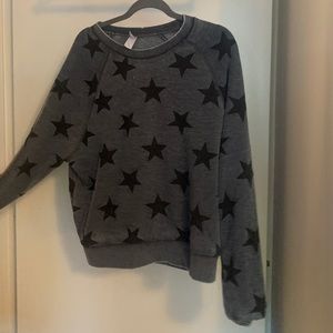 Star printed sweatshirt